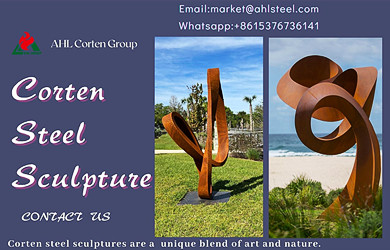 Corten Steel Sculpture Manufacturer